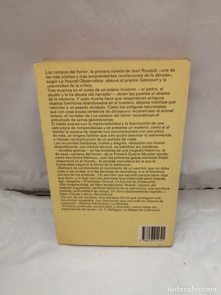 Libros de segunda mano: LOS CAMPOS DEL HONOR (PRIMERA EDICI&Oacute;N) - Foto 2