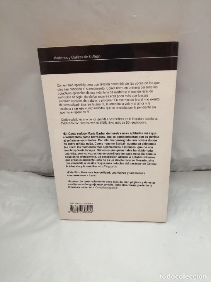 Libros de segunda mano: CANTO RODADO (PRIMERA EDICI&Oacute;N) - Foto 2
