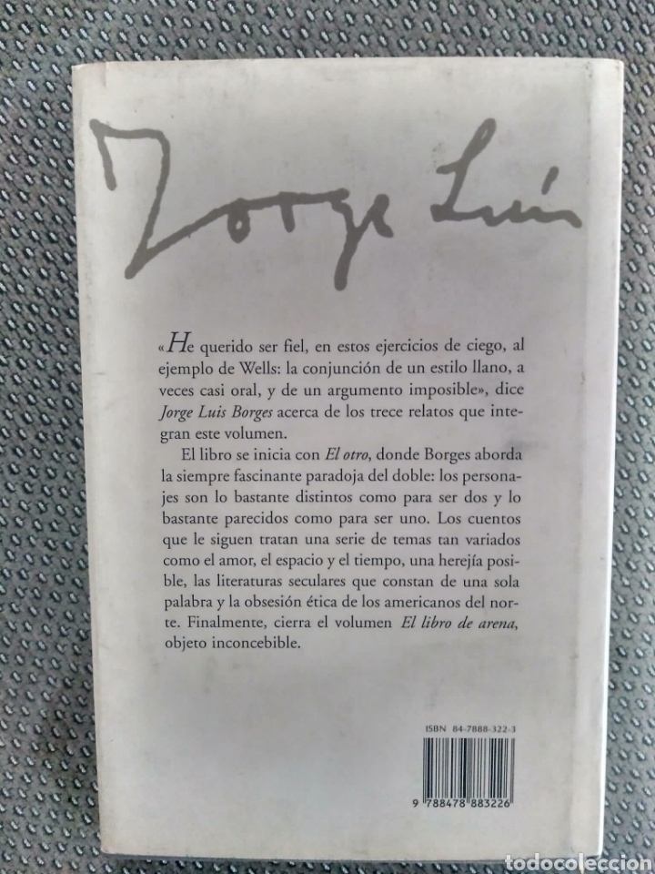 Libros de segunda mano: El libro de arena / Jorge Luis Borges. - Foto 4