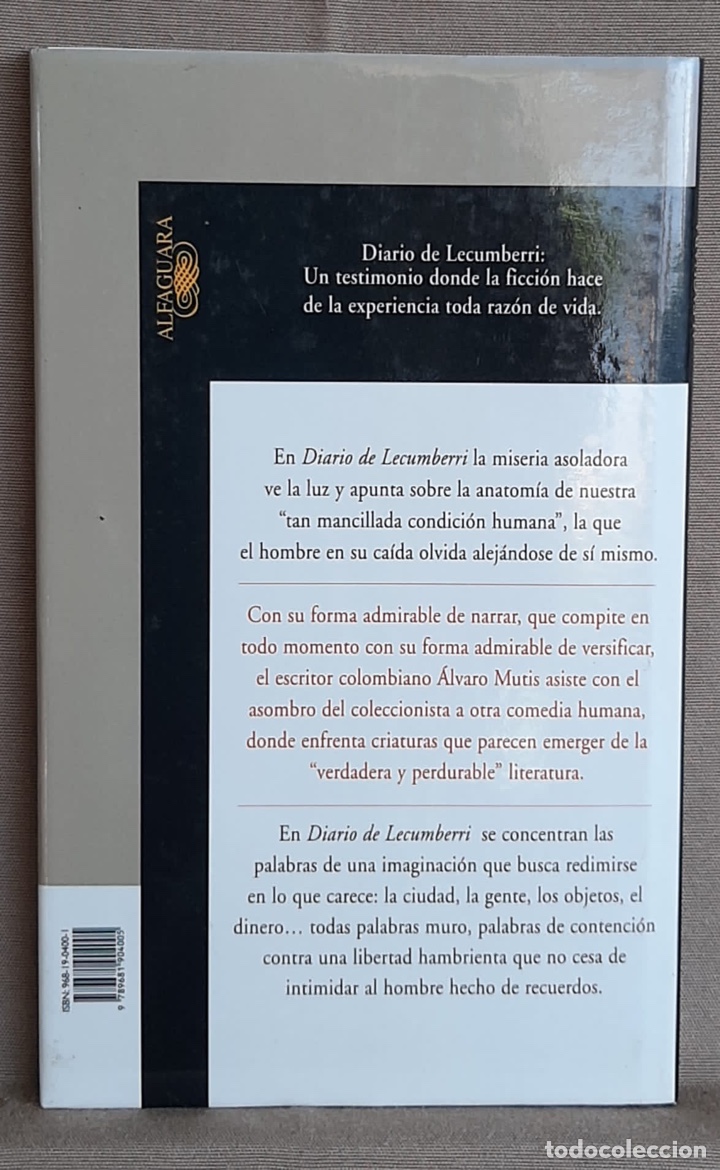 Libros de segunda mano: El &uacute;ltimo rostro-Alvaro Mutis - Foto 2