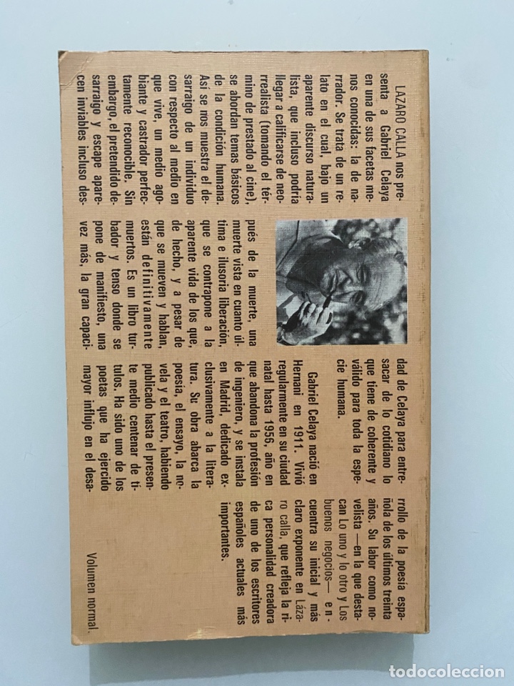 Libros de segunda mano: L&aacute;zaro calla - CELAYA, Gabriel - Foto 2