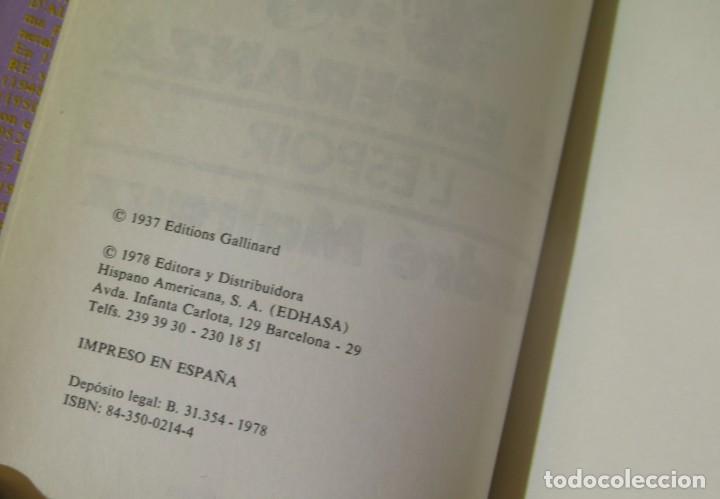 Libros de segunda mano: 1978.- La esperanza. Malraux - Foto 2