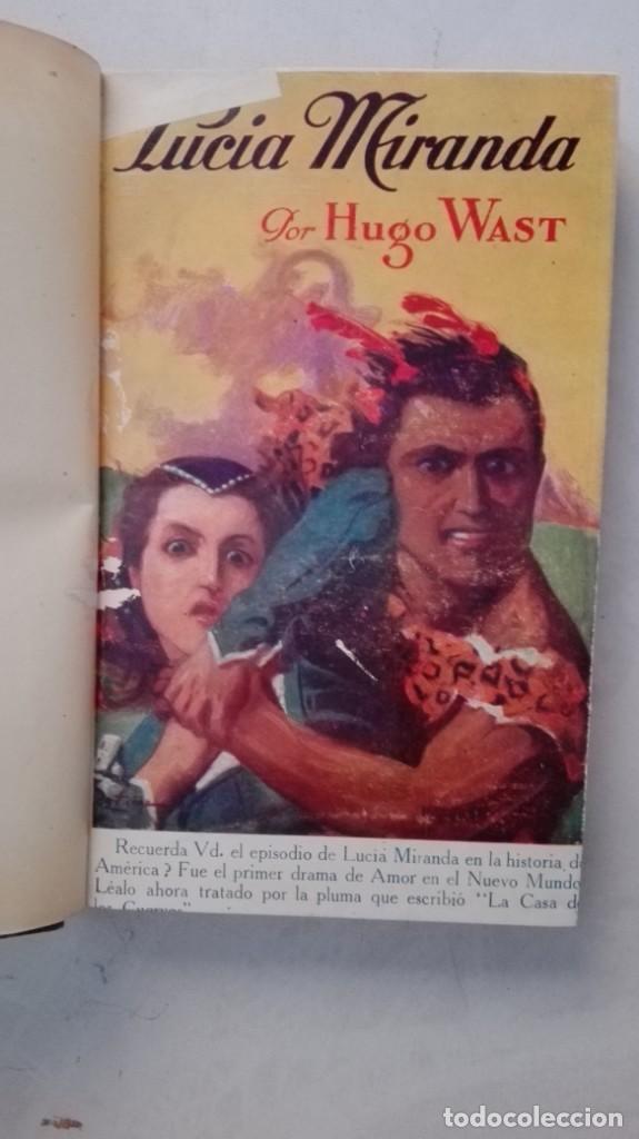 Libros de segunda mano: LUCIA MIRANDA. HUGO WAST. - Foto 8