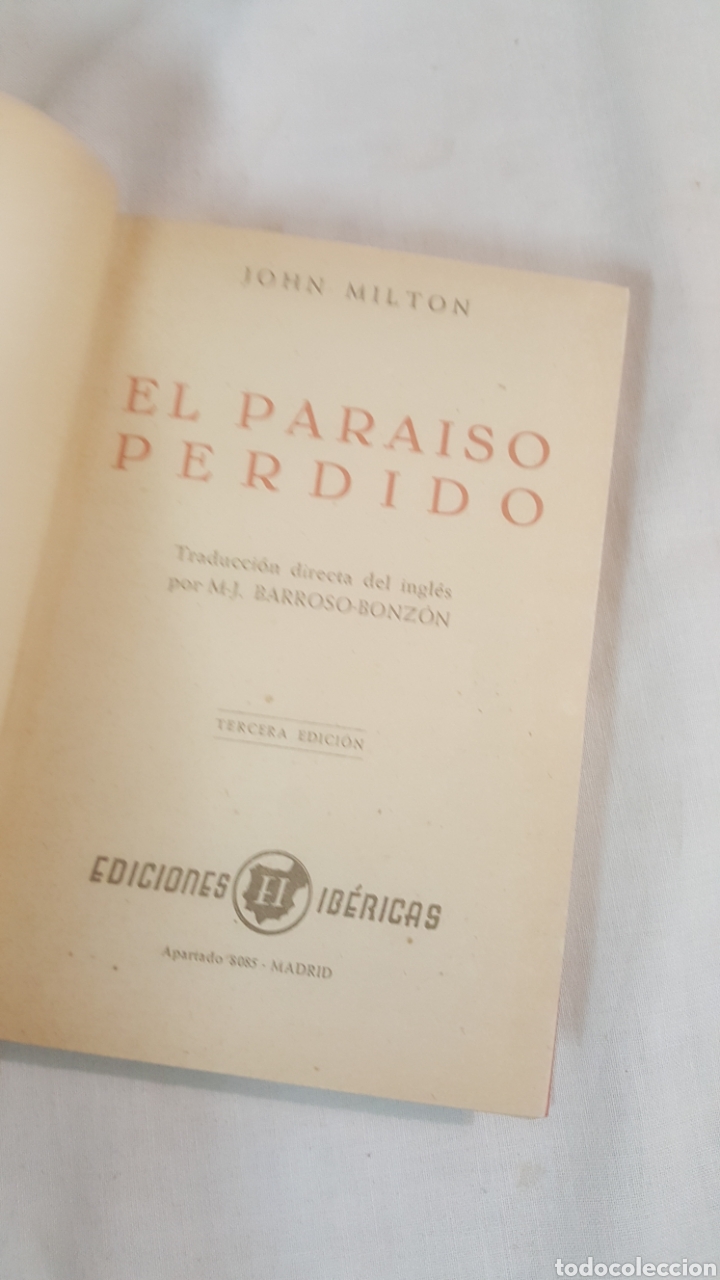 Libros de segunda mano: LIBRO EL PARA&Iacute;SO PERDIDO DE JOHN MILTON - Foto 7