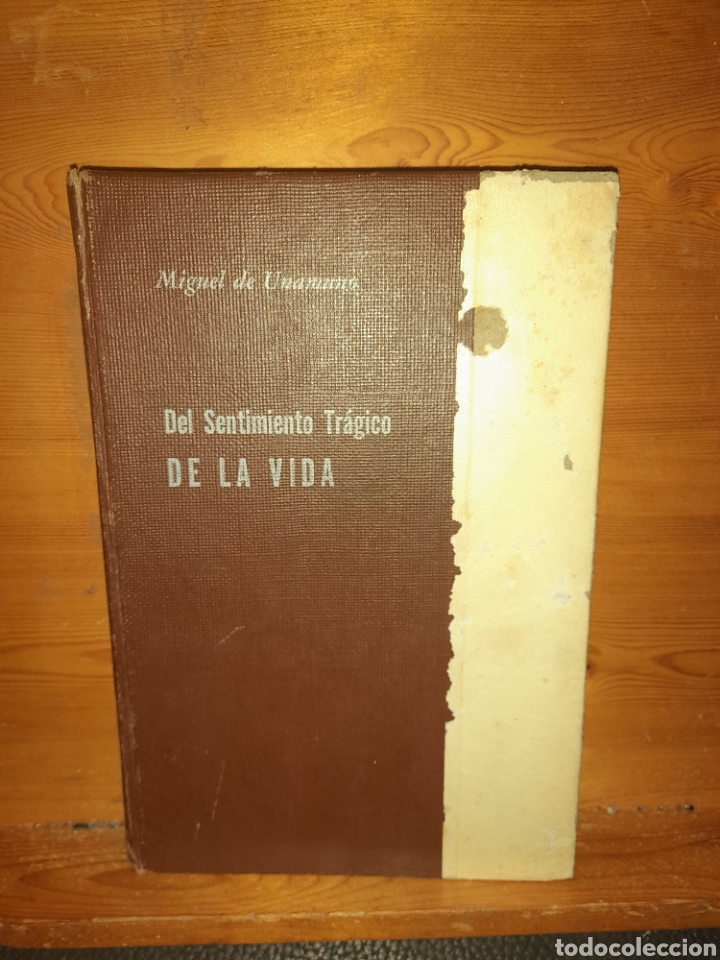 Libros de segunda mano: MIGUEL DE UNAMUNO DEL SENTIMIENTO TRAGICO DE LA VIDA 1961 1&deg; EDIC. AZTECA MEXICO 2000 EJEMPLARE