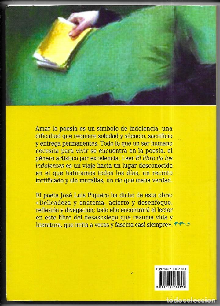 Libros de segunda mano: Javier S&aacute;nchez Men&eacute;ndez . El libro de los indolentes - Foto 2