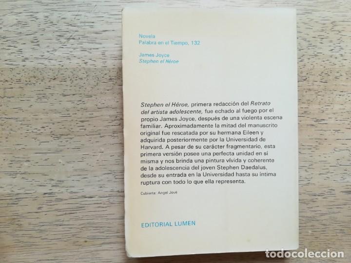 Libros de segunda mano: Stephen el h&eacute;roe. James Joyce - Foto 2