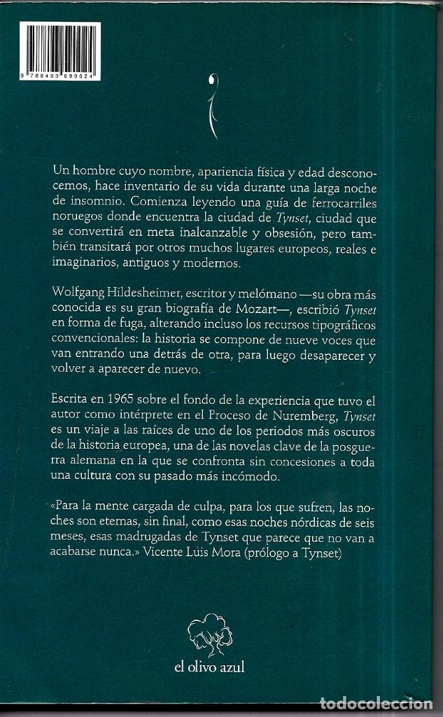Libros de segunda mano: Wolfgang Hildesheimer . Tynset - Foto 2