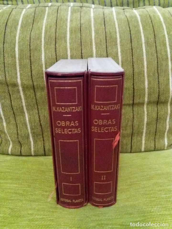 Libros de segunda mano: OBRAS SELECTAS DE NIKOS KAZANTZAKI - Foto 1