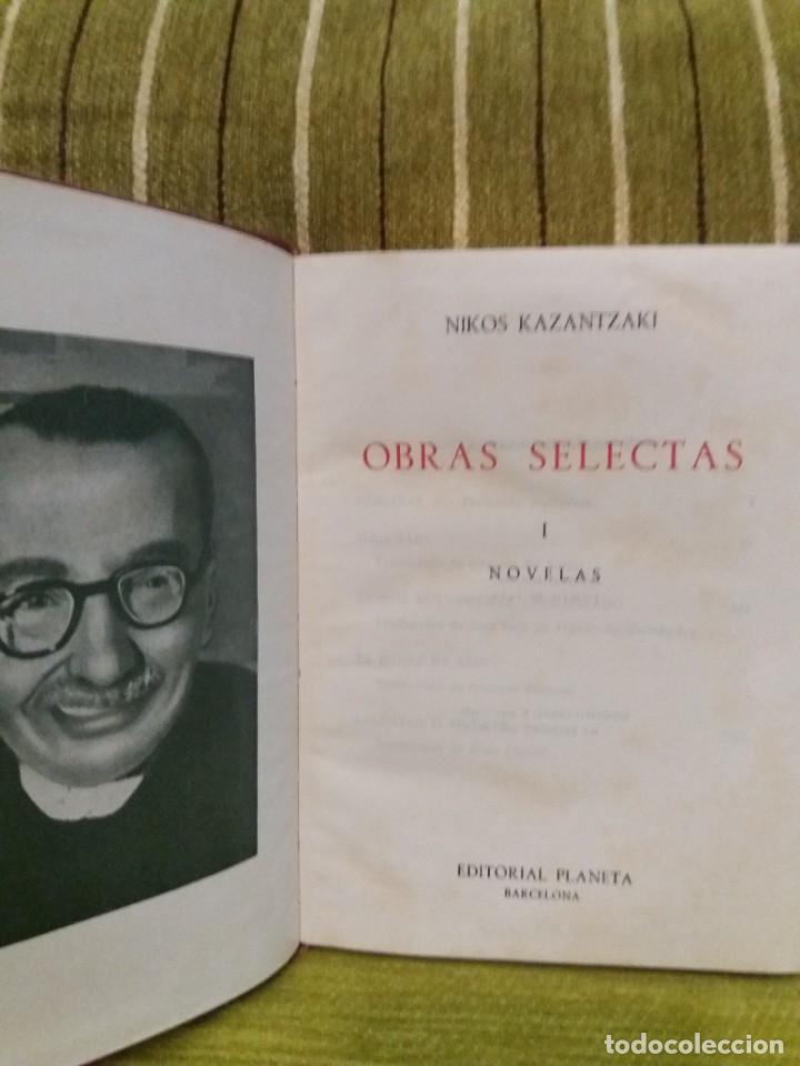 Libros de segunda mano: OBRAS SELECTAS DE NIKOS KAZANTZAKI - Foto 4