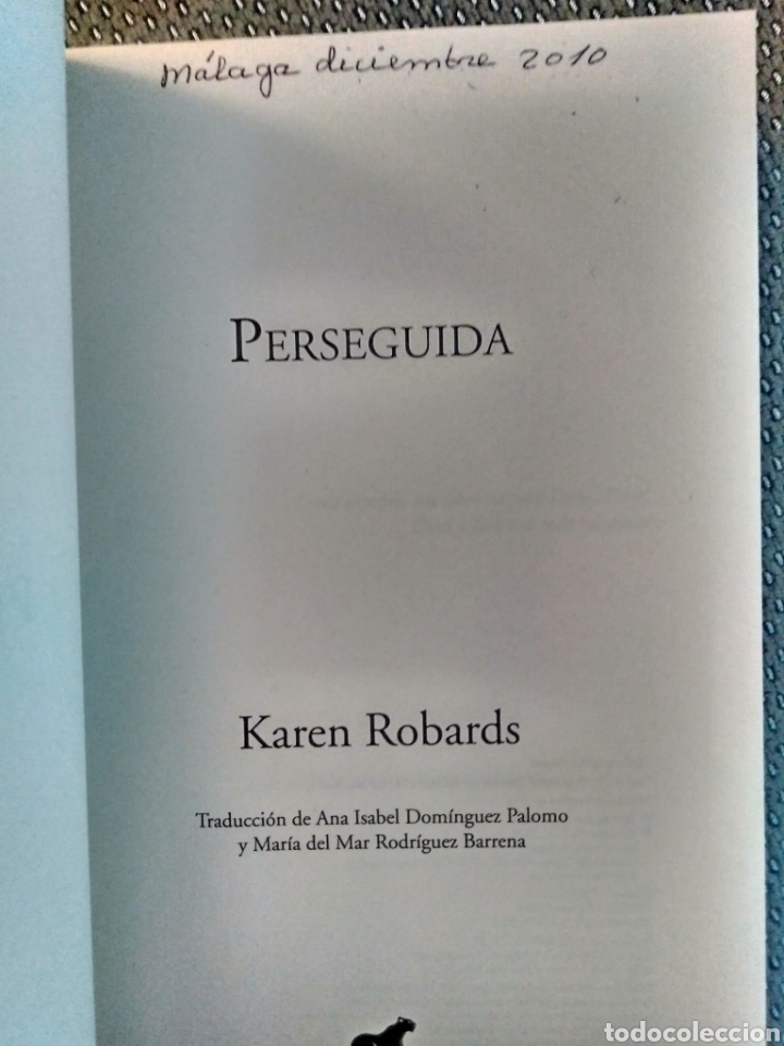 Libros de segunda mano: Perseguida / Karen Robards - Foto 2