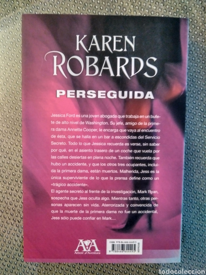 Libros de segunda mano: Perseguida / Karen Robards - Foto 3