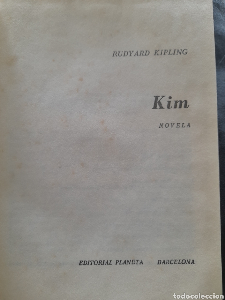 Libros de segunda mano: Kim. Rudyard Kipling - Foto 2