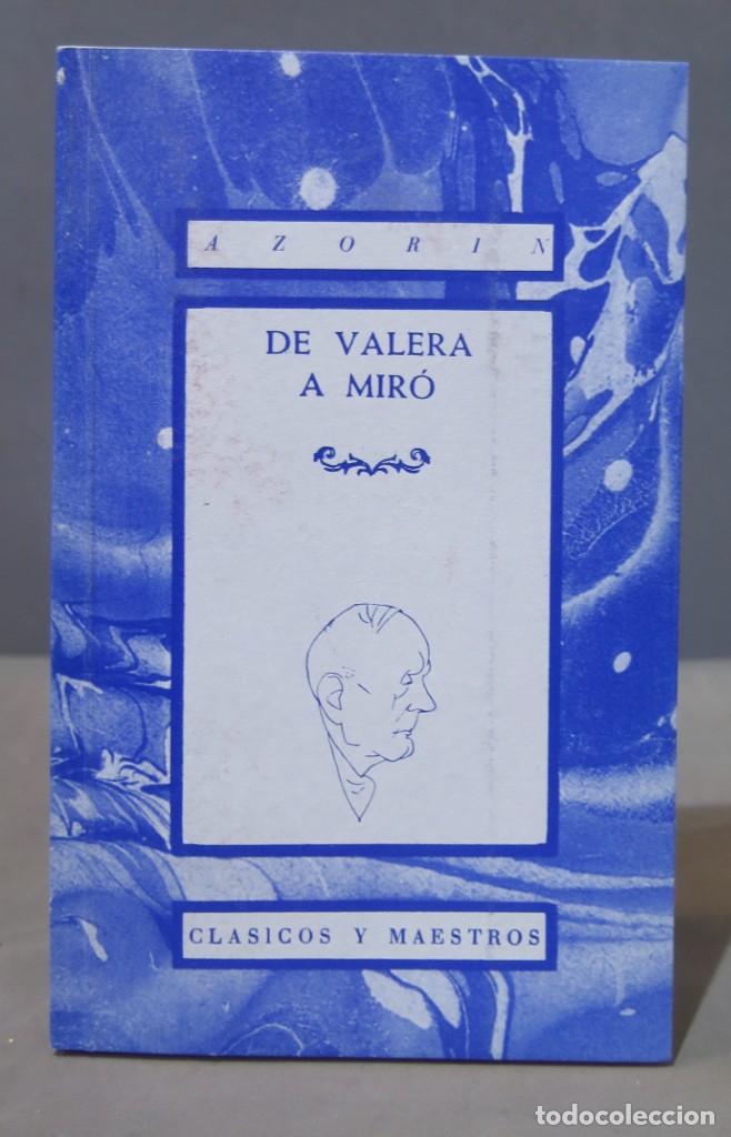 Libros de segunda mano: 1959.- DE VALERA A MIRO. Azorin. AUSTRAL - Foto 1