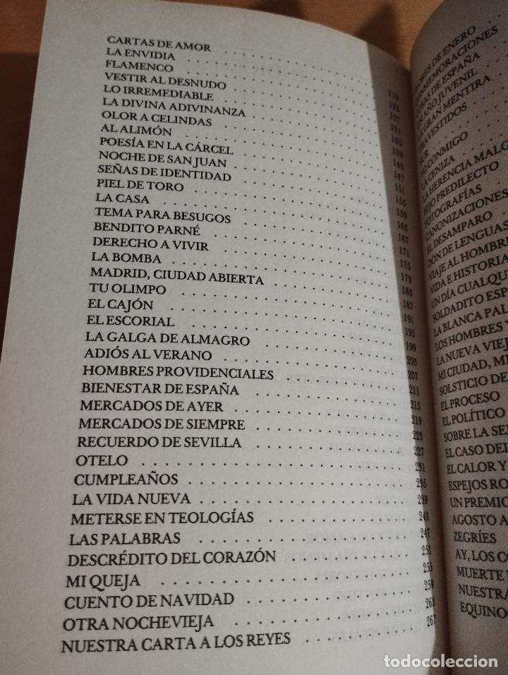 Libros de segunda mano: CUADERNO DE LA DAMA DE OTO&Ntilde;O (ANTONIO GALA) - Foto 4