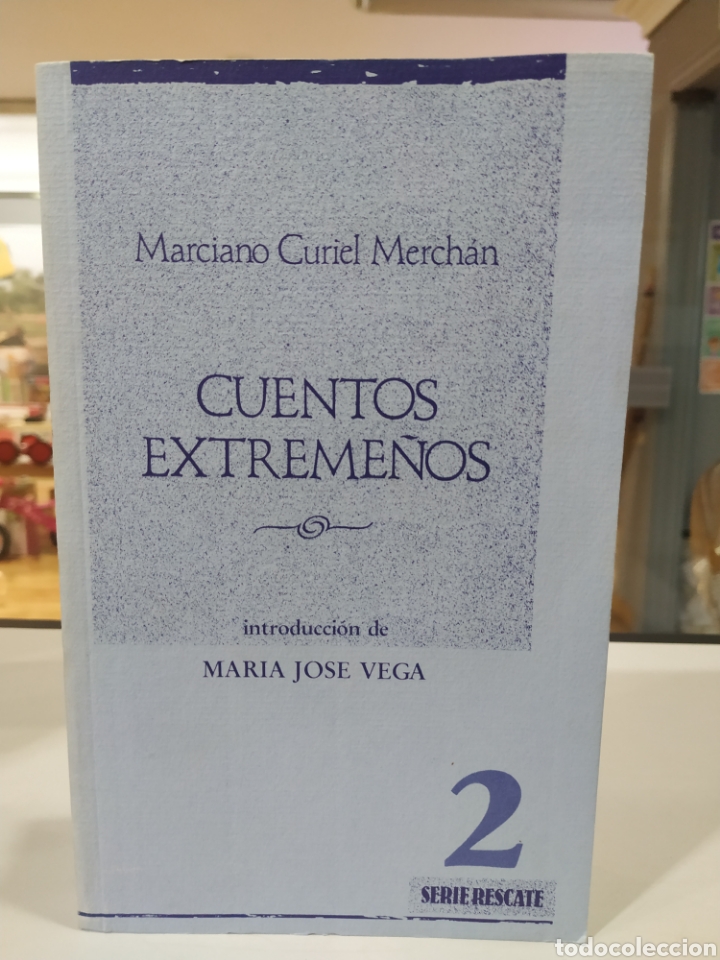 Libros de segunda mano: Cuentos extreme&ntilde;os. Marciano Curiel Merchan. Serie rescate 2 - Foto 1