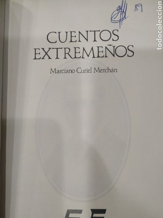 Libros de segunda mano: Cuentos extreme&ntilde;os. Marciano Curiel Merchan. Serie rescate 2 - Foto 10