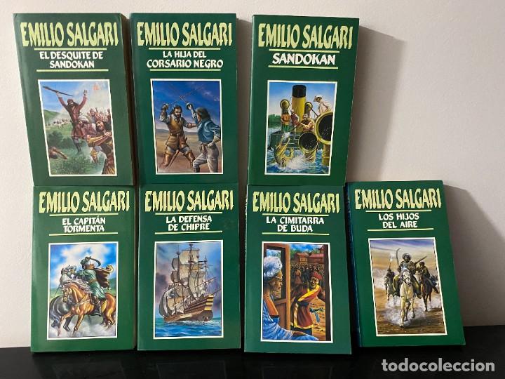 Libros de segunda mano: Lote 7 libros: EMILIO SALGARI (Orbis) - Foto 1