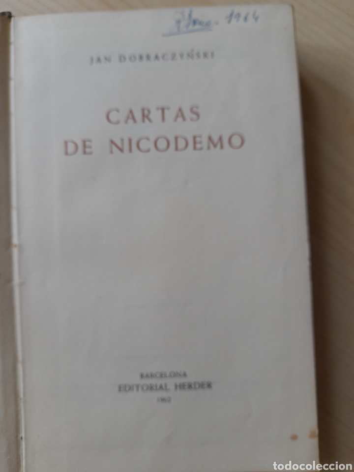 Libros de segunda mano: Cartas de Nicodemo. Jan Dobraczynski - Foto 2