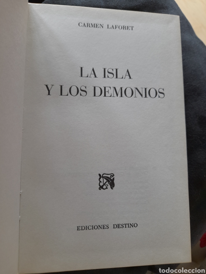 Libros de segunda mano: La isla de los demonios. Carmen Laforet - Foto 3