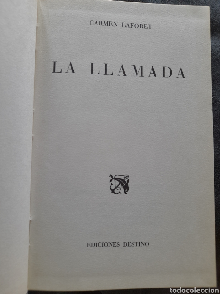 Libros de segunda mano: La llamada. Carmen Laforet - Foto 2