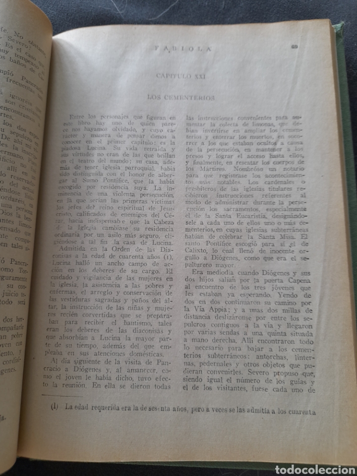 Libros de segunda mano: Fabiola. Cardenal Wiseman - Foto 3