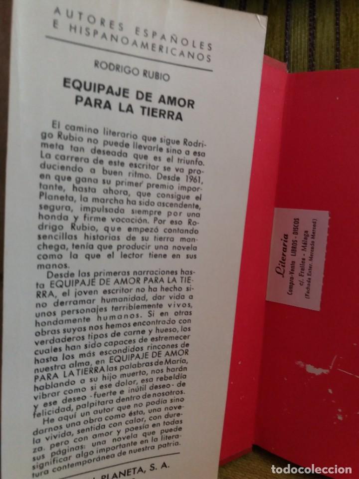 Libros de segunda mano: EQUIPAJE DE AMOR PARA LA TIERRA - Foto 9