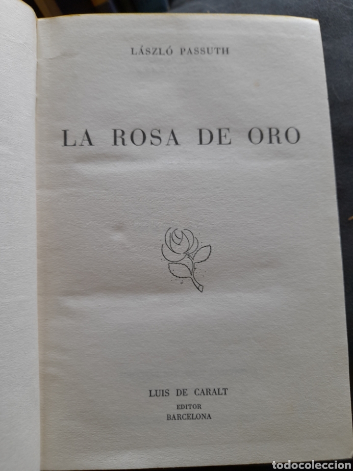 Libros de segunda mano: La rosa de oro. Lasxlo Passuth - Foto 3