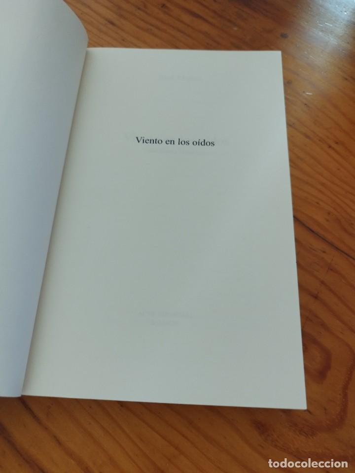 Libros de segunda mano: Viento en los o&iacute;dos. Jos&eacute; Marzo. ACVF Editorial. - Foto 2