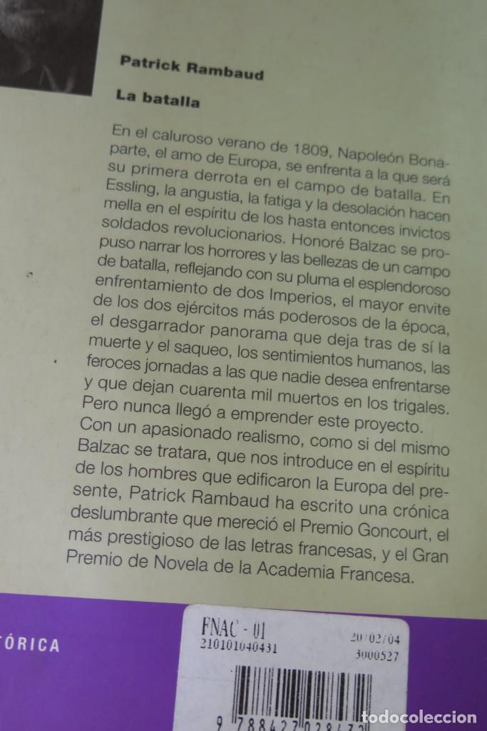 Libros de segunda mano: 2003.- La batalla. Rambaud - Foto 2