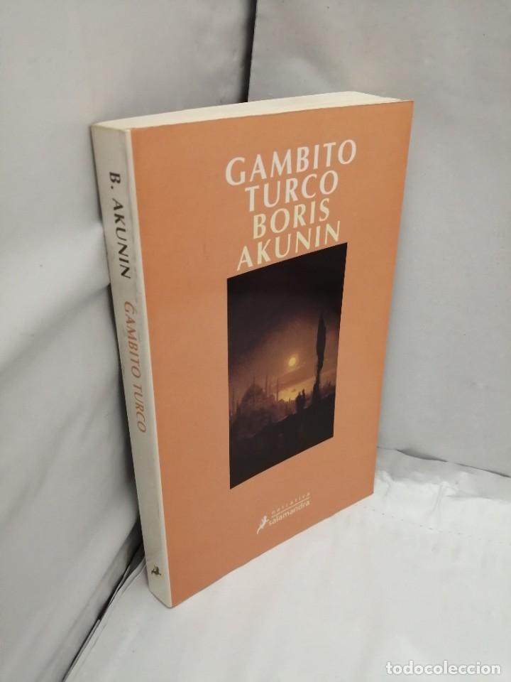 Libros de segunda mano: GAMBITO TURCO (PRIMERA EDICI&Oacute;N) - Foto 3