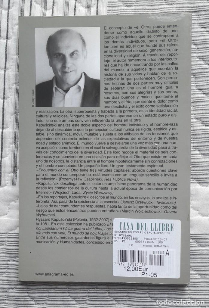 Libros de segunda mano: Encuentro con el Otro - Foto 2