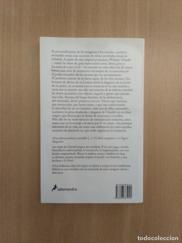 Libros de segunda mano: AROMAS. Philippe Claudel - Foto 2