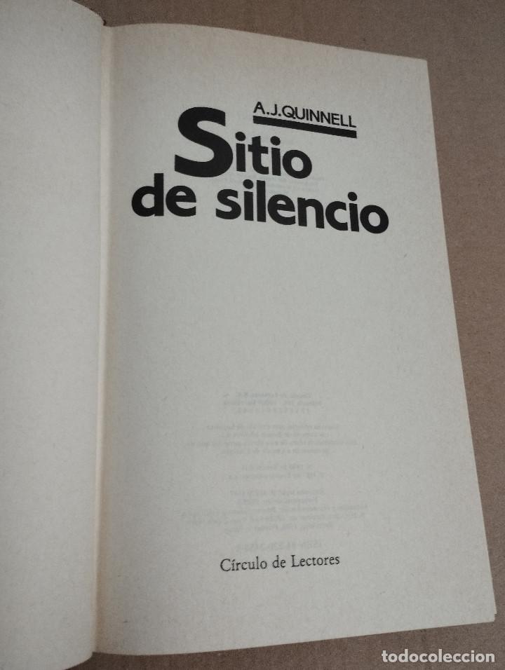 Libros de segunda mano: SITIO DE SILENCIO (A. J. QUINNELL) - Foto 2