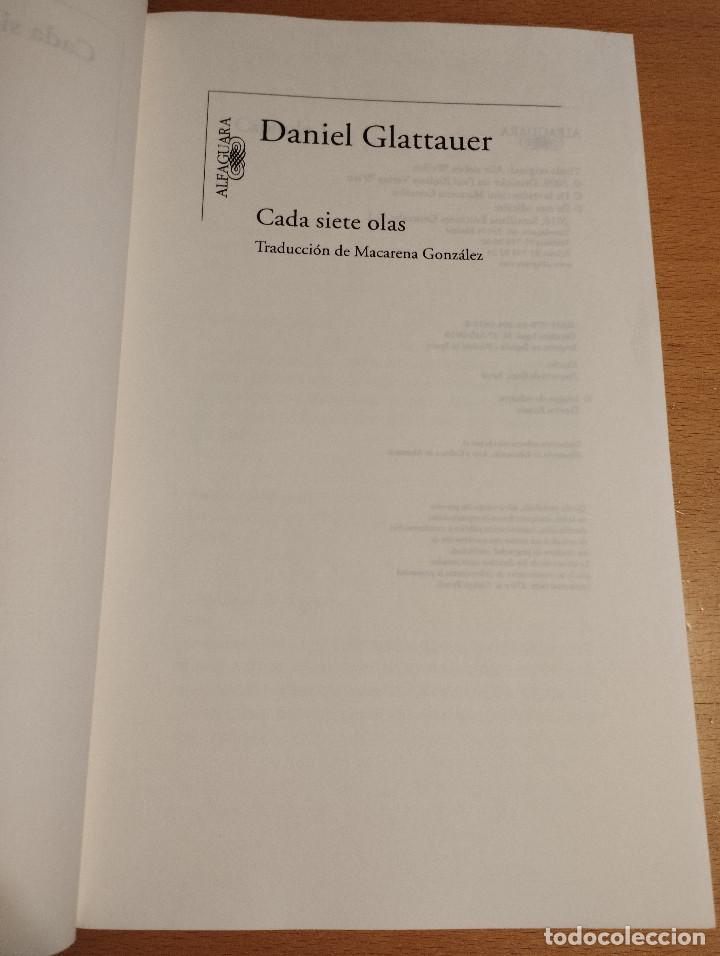 Libros de segunda mano: CADA SIETE OLAS (DANIEL GLATTAUER) - Foto 2