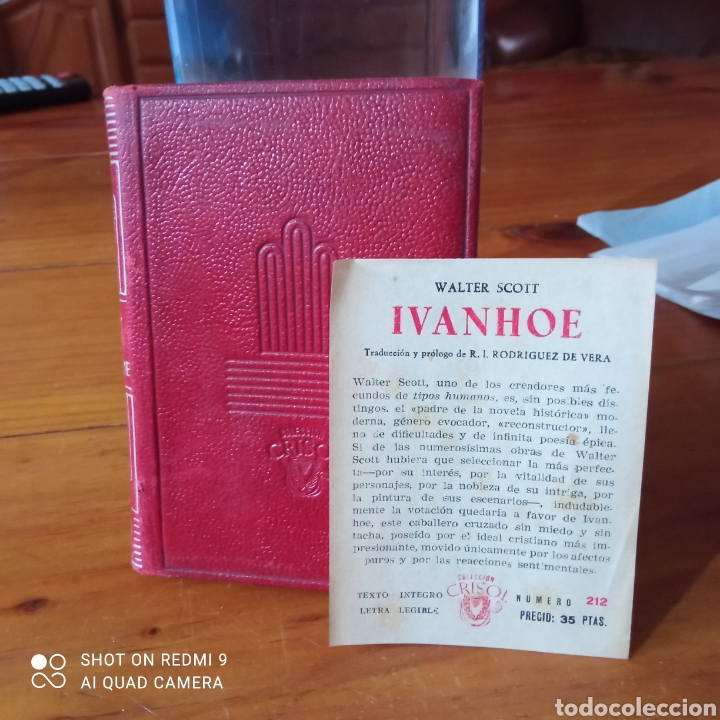 Libros de segunda mano: Ivanhoe. ediciones crisol 1952. - Foto 1