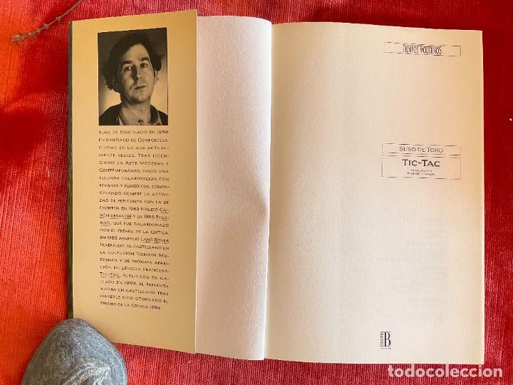 Libros de segunda mano: SUSO DE TORO. TIC-TAC. EDICIONES B, 1994 - Foto 2