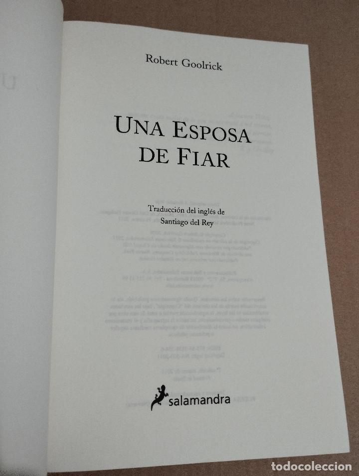 Libros de segunda mano: UNA ESPOSA DE FIAR (ROBERT GOOLRICK) - Foto 2