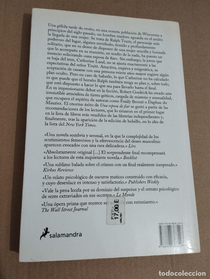 Libros de segunda mano: UNA ESPOSA DE FIAR (ROBERT GOOLRICK) - Foto 3