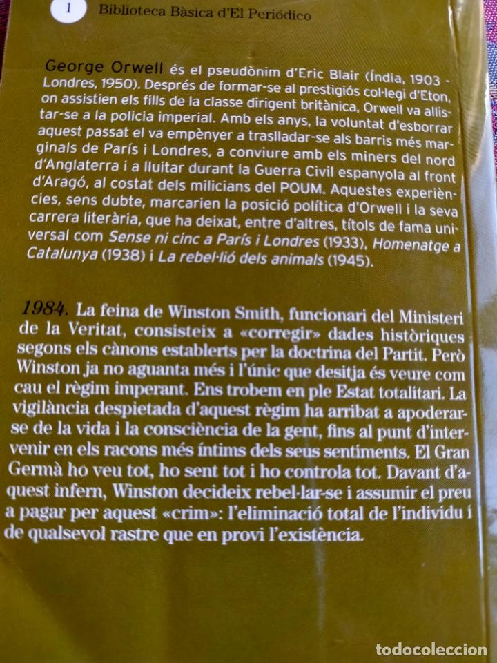 Libros de segunda mano: George Orwell, 1984 / en Catal&aacute;n - Foto 2