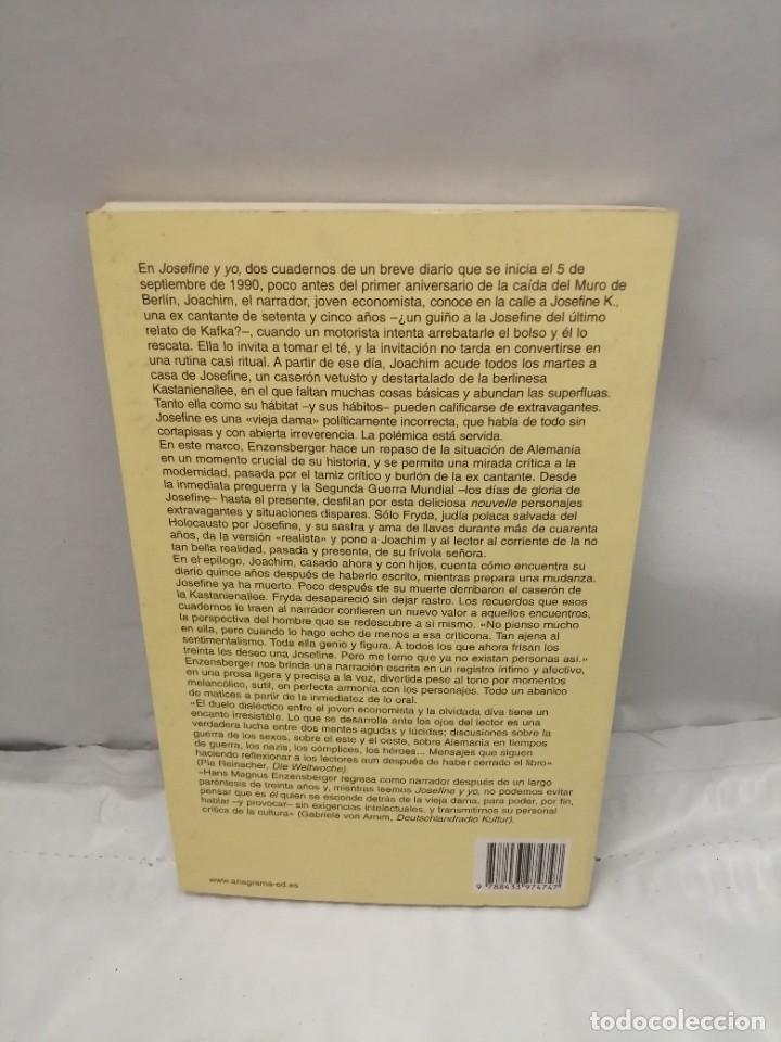 Libros de segunda mano: JOSEFINE Y YO (PRIMERA EDICI&Oacute;N) - Foto 2