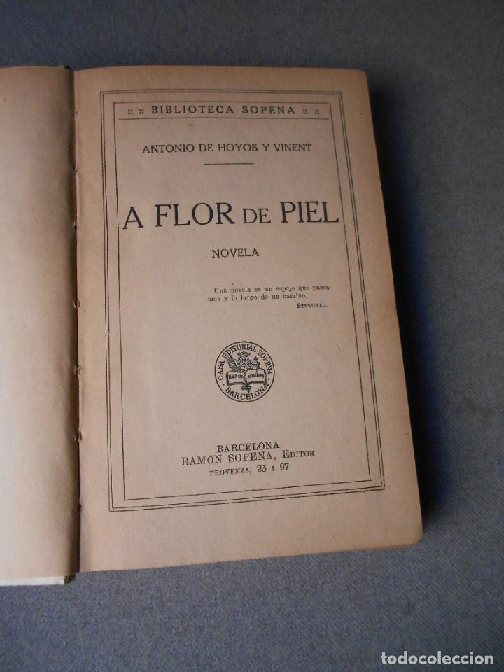 Libros de segunda mano: A FLOR DE PIEL - Foto 3