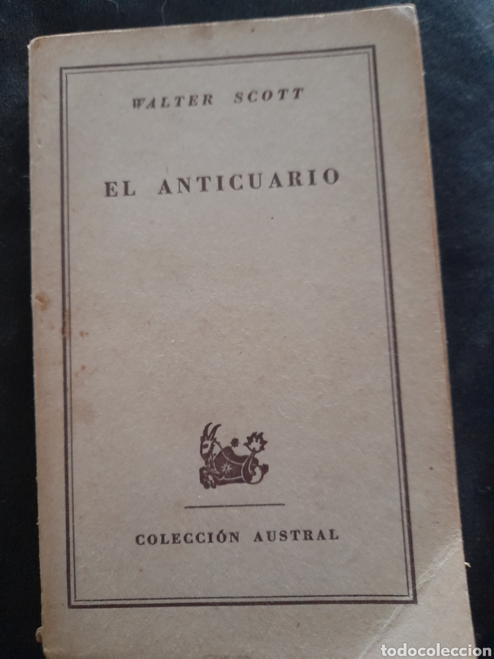 Libros de segunda mano: El anticuario. Walter Scott - Foto 1
