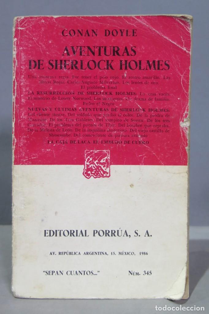 Libros de segunda mano: Aventuras De Sherlock Holmes. DOYLE - Foto 1