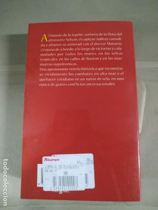 Libros de segunda mano: Capit&aacute;n de Mar y Guerra - Patrick OBrian - Foto 2