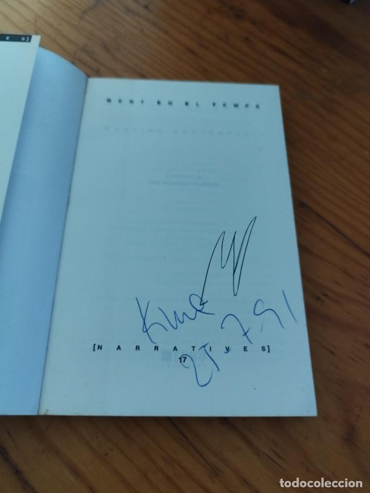 Libros de segunda mano: Massimo Bontempelli - Gent en el temps - Ed. Eumo. - Foto 2