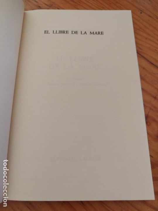 Libros de segunda mano: ALBERT COHEN : EL LLIBRE DE LA MARE (1983). - Foto 4