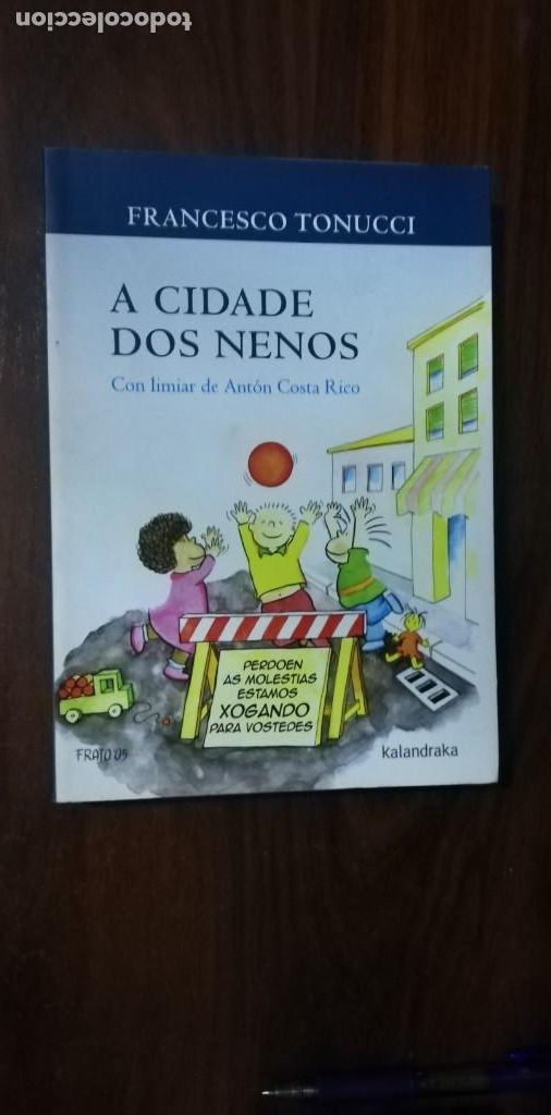 Libros de segunda mano: A cidade dos nenos. Francesco Tonucci. 1 Ed. 2014. - Foto 1