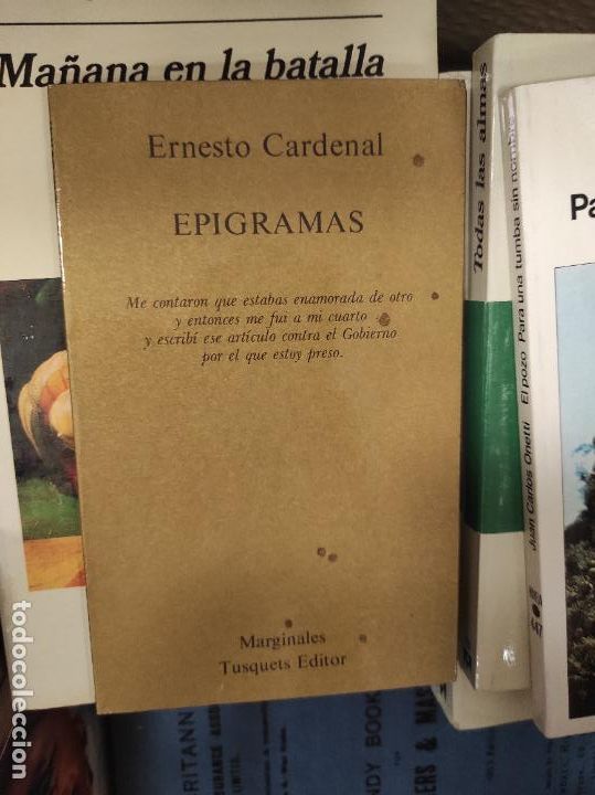 Libros de segunda mano: Epigramas.- Cardenal, Ernesto - Foto 1