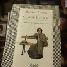 Libros de segunda mano: MADAME BOVARY. TUSQUETS 1993